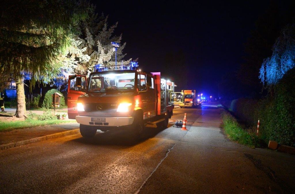 Brand in Mehrfamilienhaus